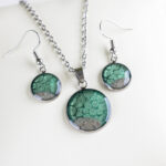 Komplet Soča – zelen, okrogli, velikost M - slika 3