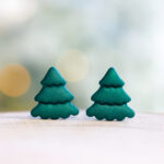 Mini uhani Smrekica zelena