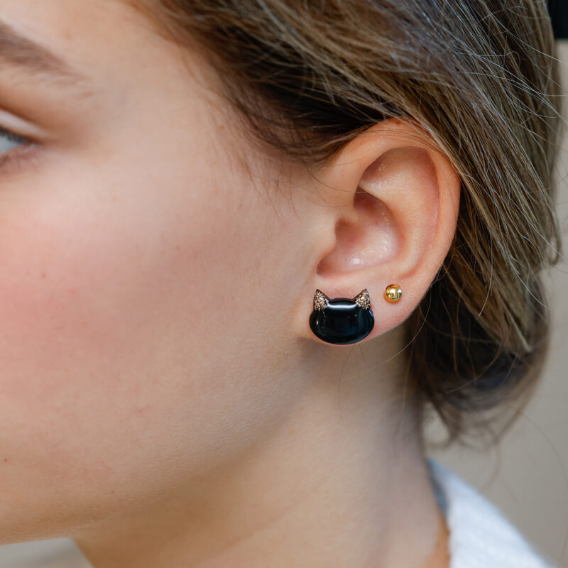 Neviseči uhani Mucke večje - slika 3