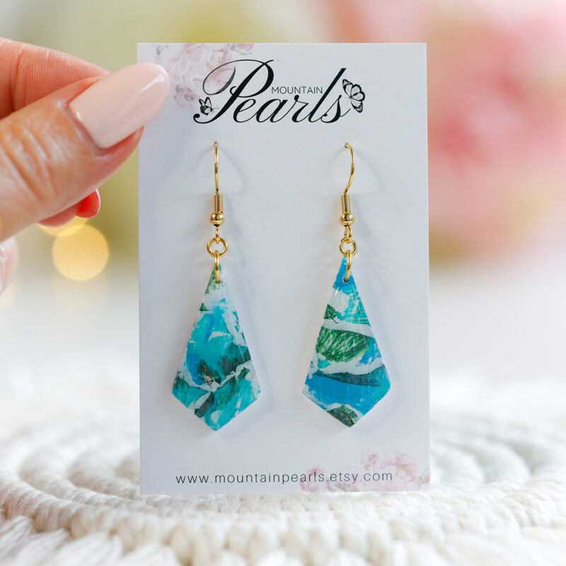 Viseči uhani Kaira 2 - slika 2