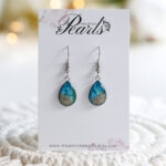 Viseči uhani Soča kapljice 2