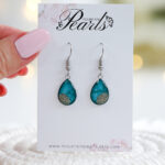 Viseči uhani Soča kapljice 3