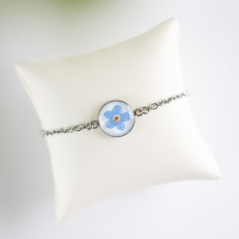 Zapestnica s spominčico – S - slika 4